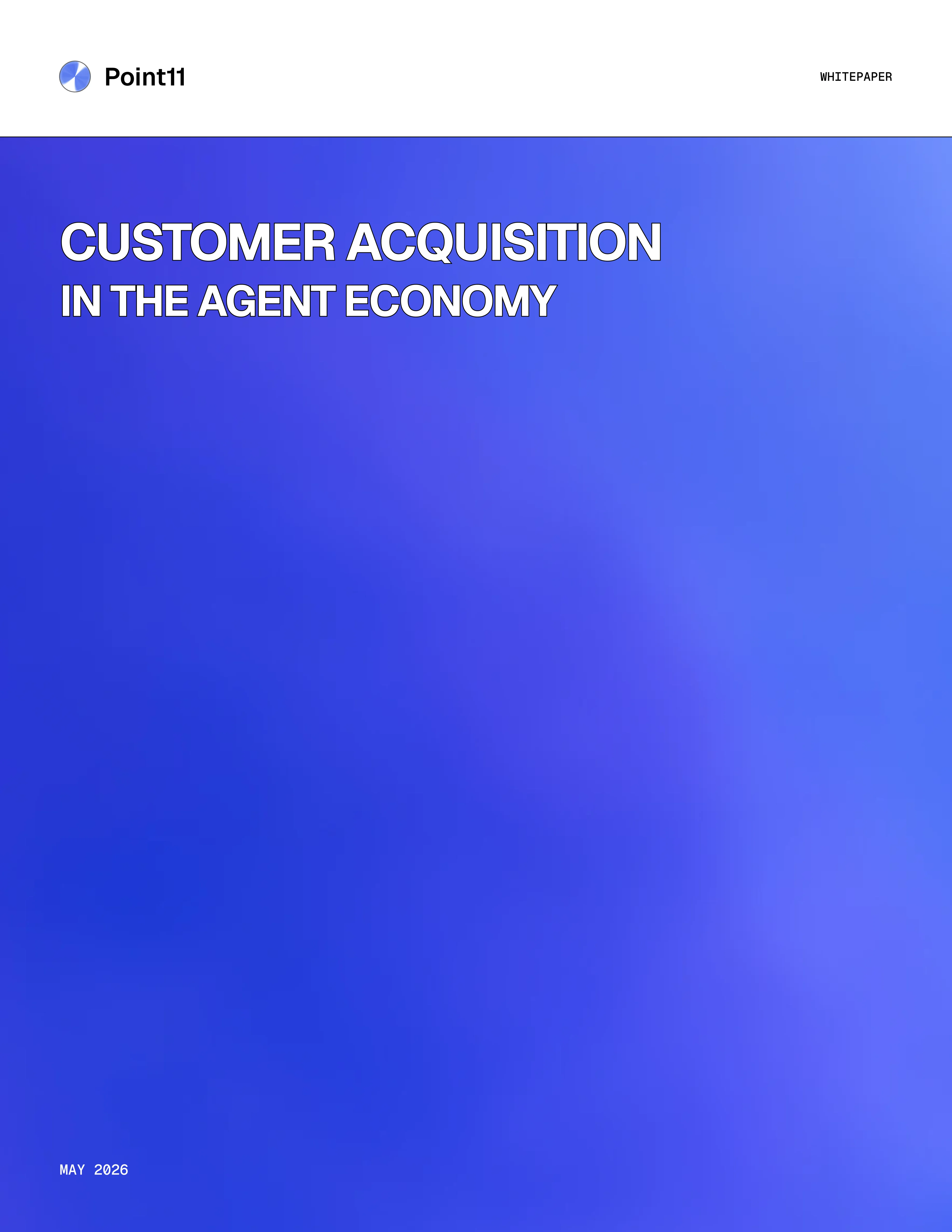Customer Acquisition in the Agent Economy